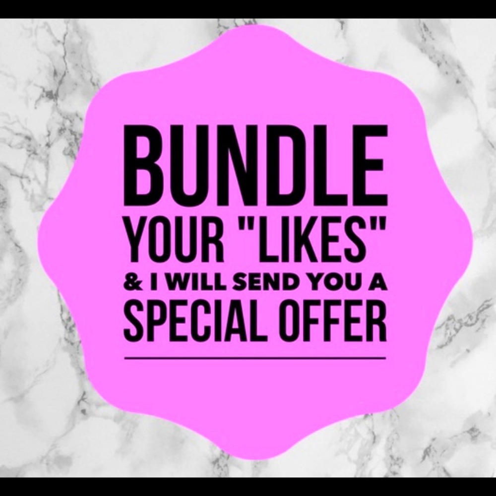 Bundle 2 or more items and get a discount and save on shipping!
